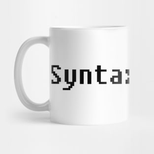 Syntax Error Mug